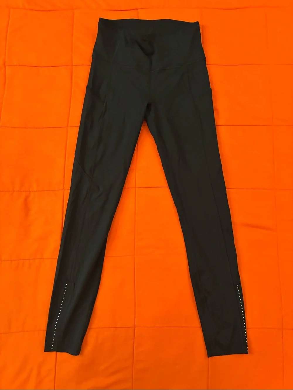 Lululemon Leggings Womens 4 Black High Rise Athletic Activewear Gym - Picture 3 of 5